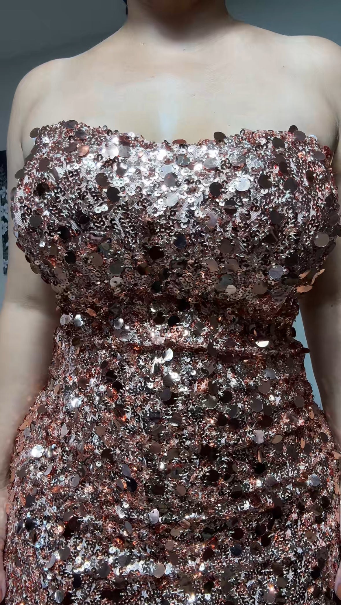 * Rosie “dress” rose gold -final sale-
