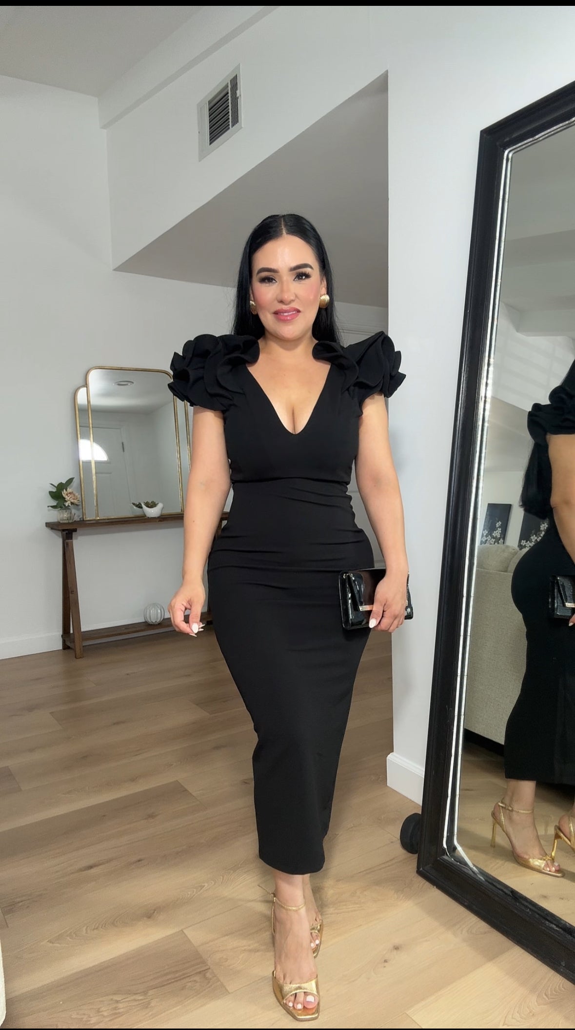 * A Érica “dress” Black final sale
