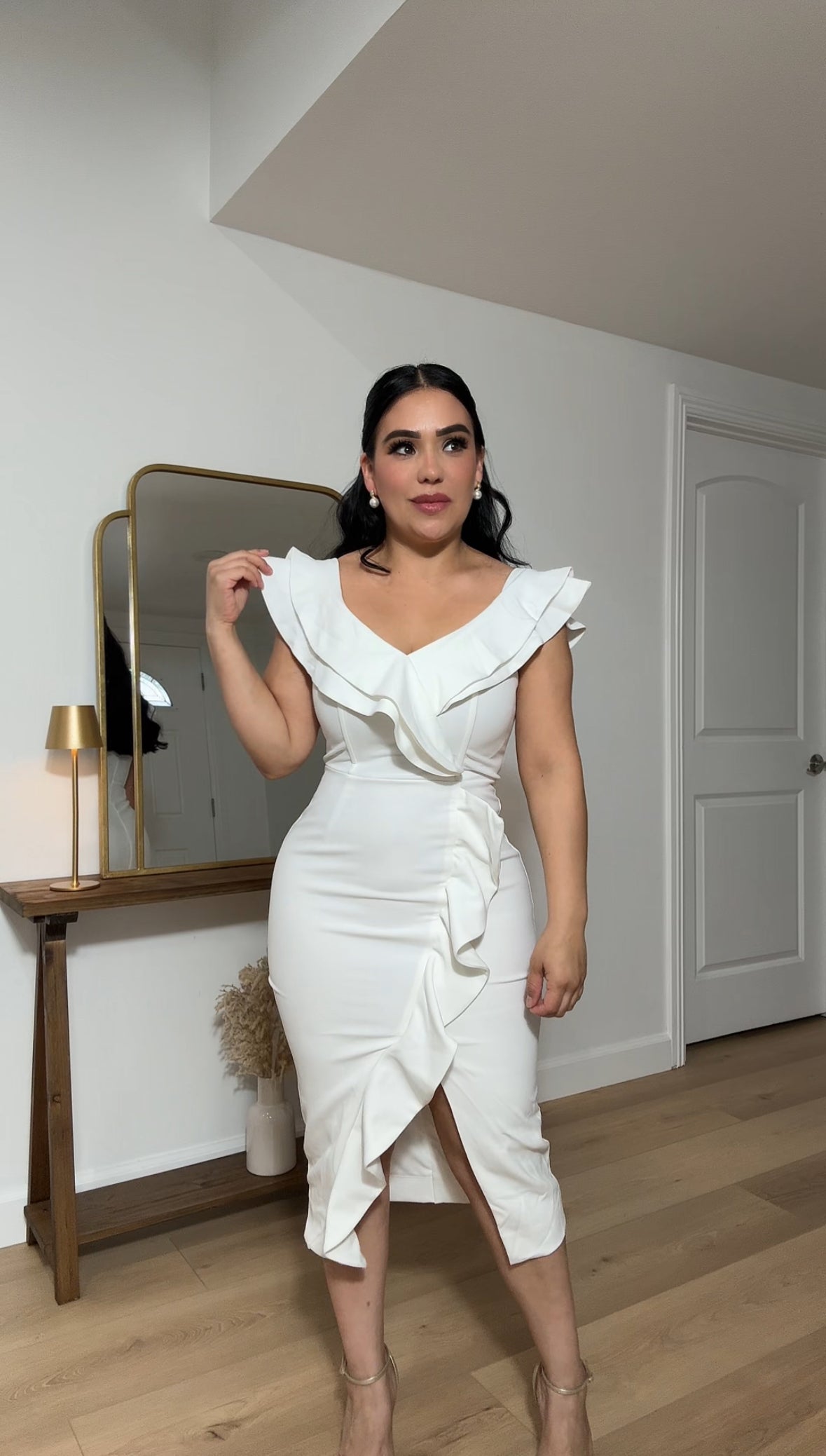 * A Blanca “dress” off white final sale