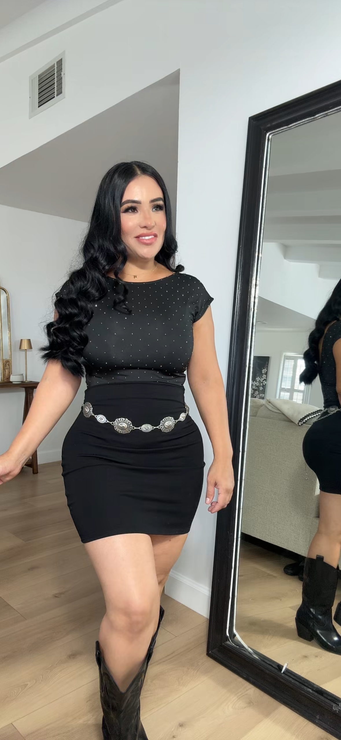 * A Star “bodysuit” black final sale