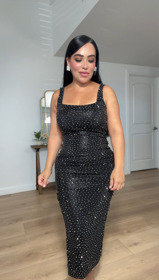 *    La Estrella “dress” black final sale