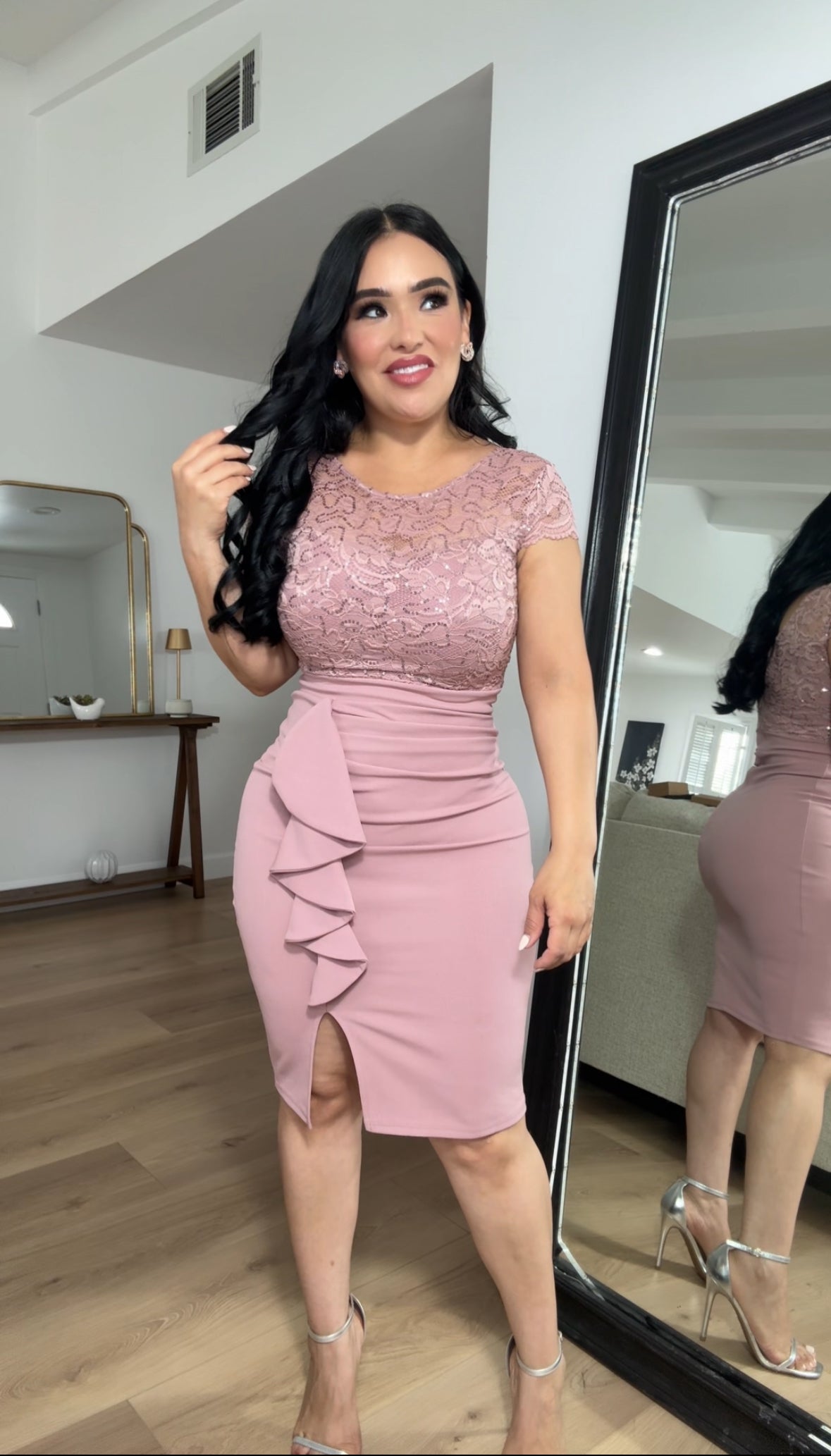 *   A Bre-Bella “dress” mauve final sale