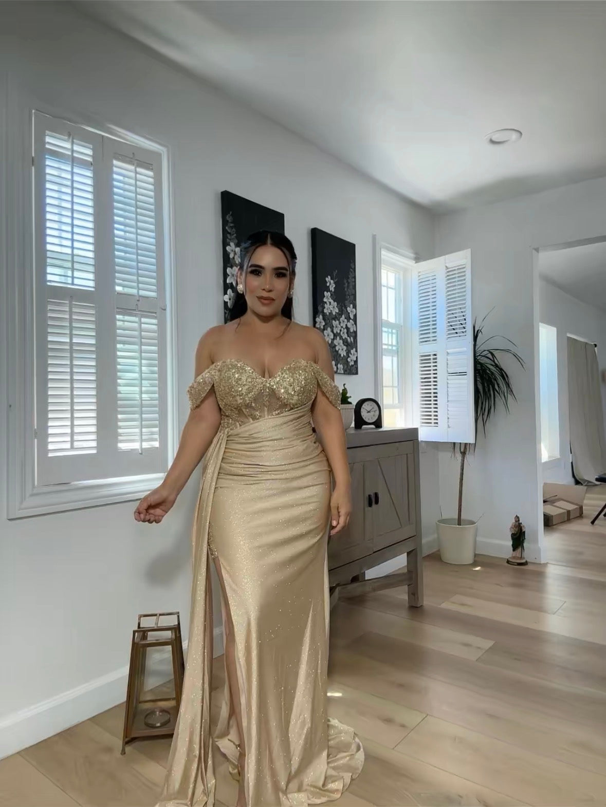 *     Crystal dress final sale