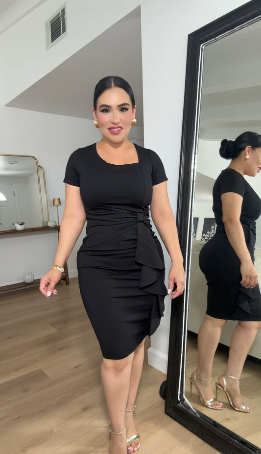 *    Ada “dress” black final sale
