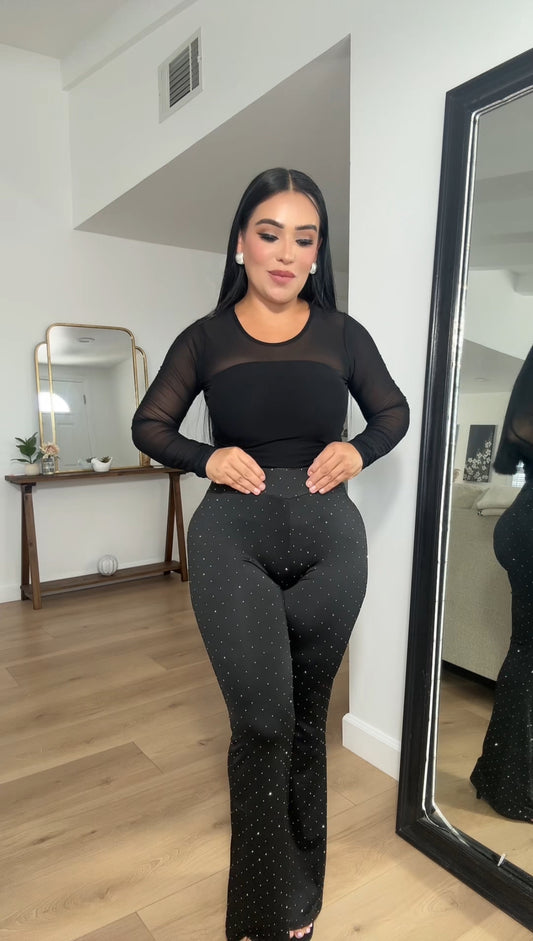 *  A Star “leggings ” black final sale