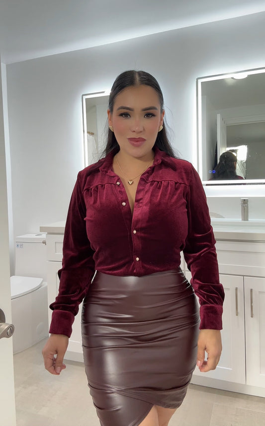 *  A Maribel “skirt/falda” wine final sale