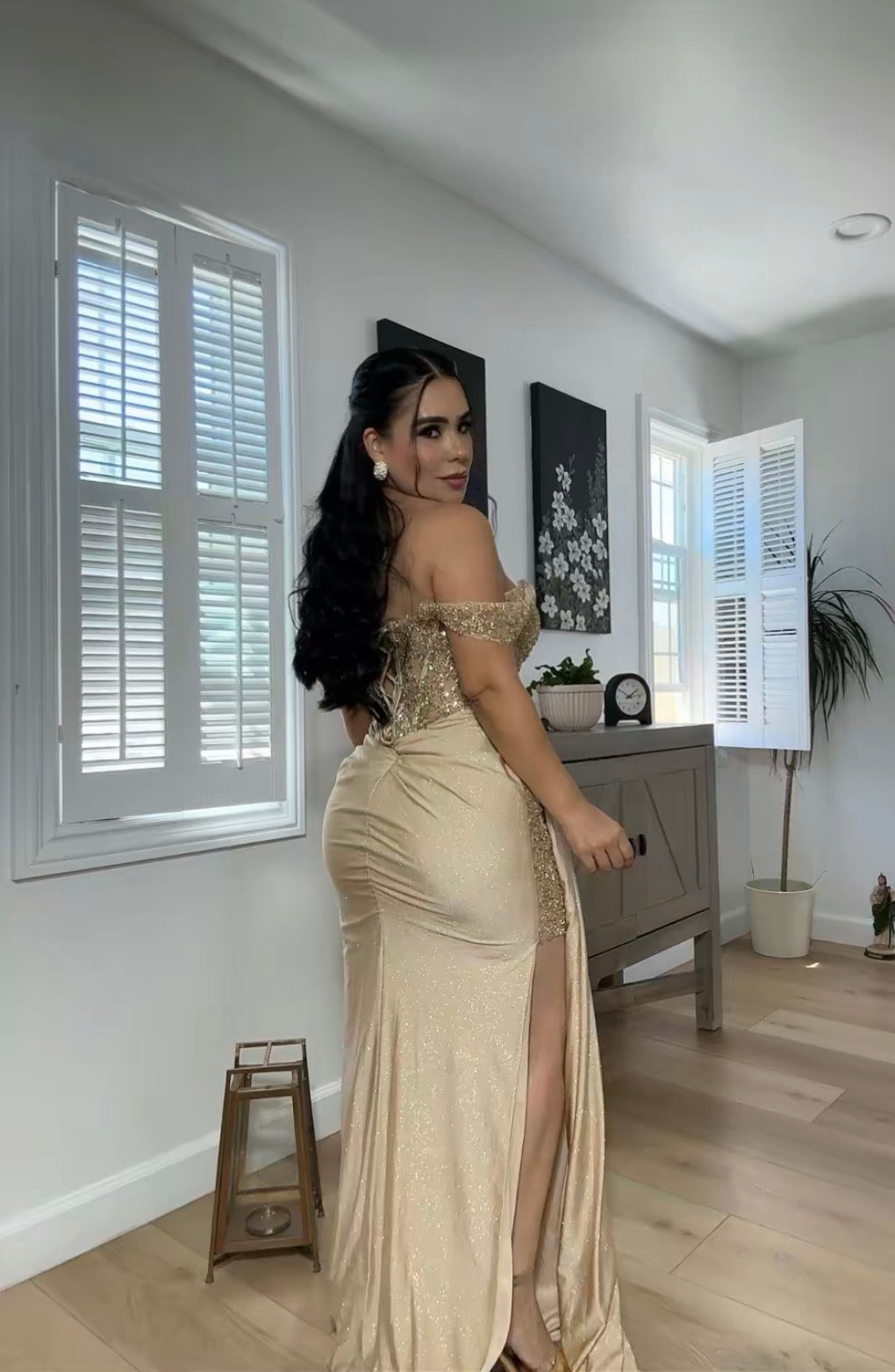 *     Crystal dress final sale