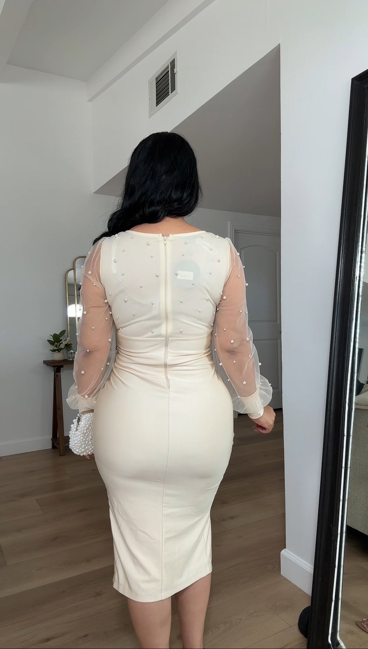 *    A Perla mi amor “dress” cream final sale