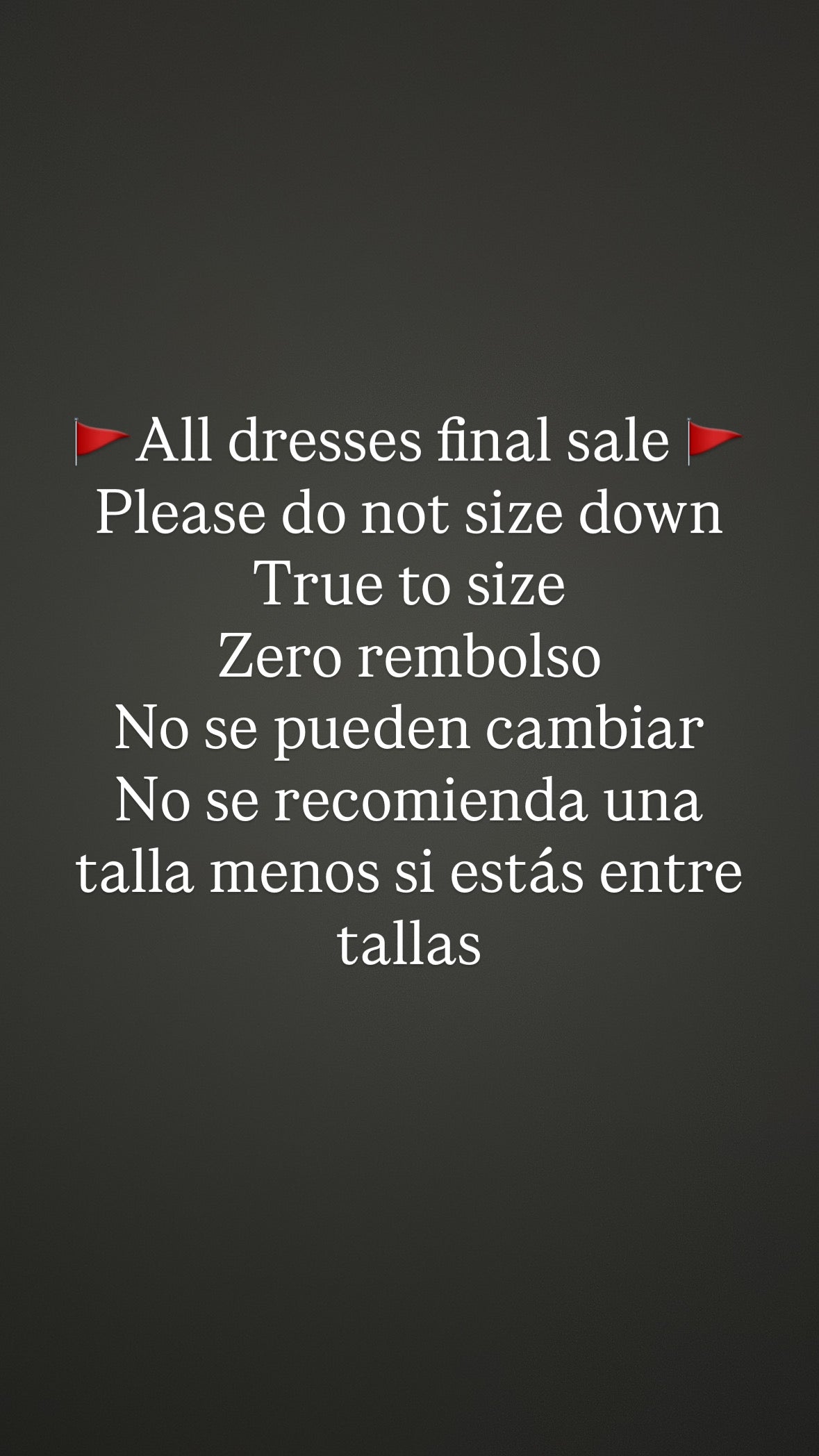 *     Crystal dress final sale