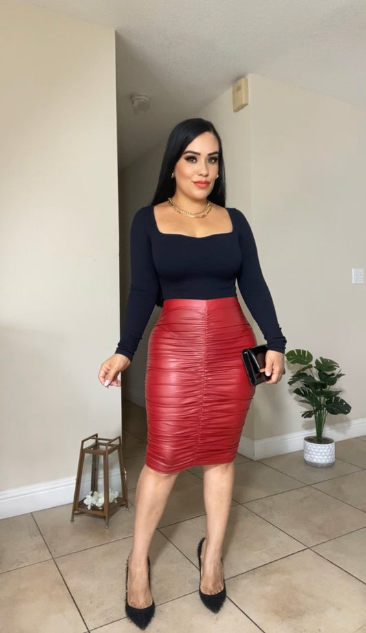 ￼*nessa skirt “red”