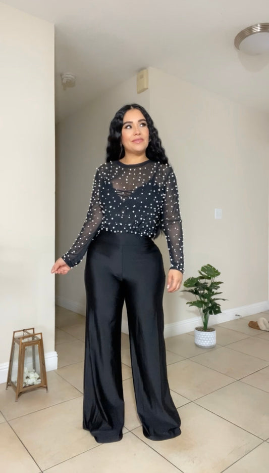 Perlita (black body suit)