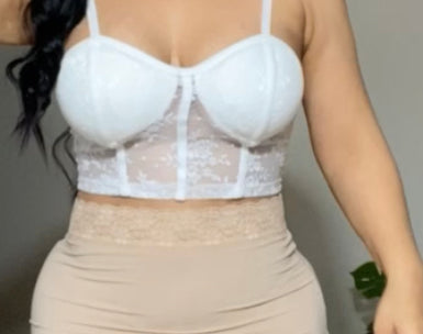 White Bralette
